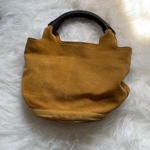 Zara mustard handbag